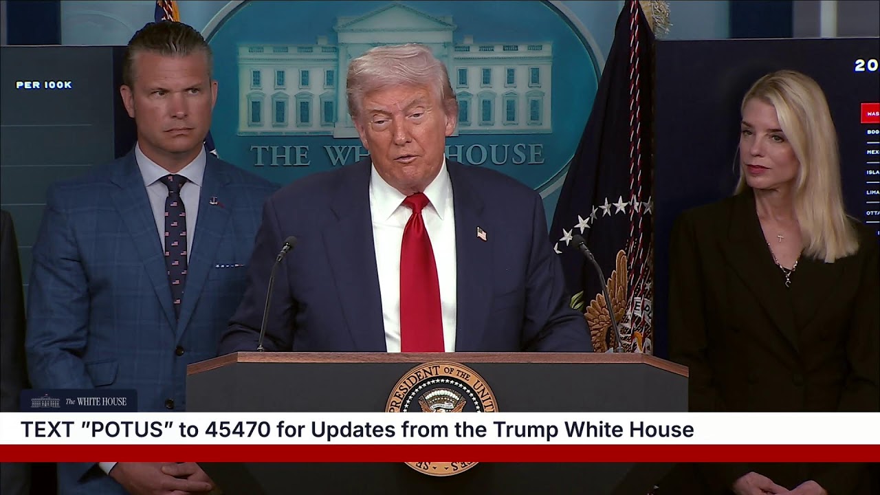 President Trump Holds a Press Conference, Aug. 11, 2025