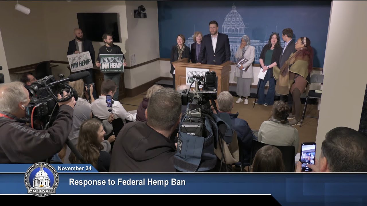 Press Conference: Response to Federal Hemp Ban - 11/24/25