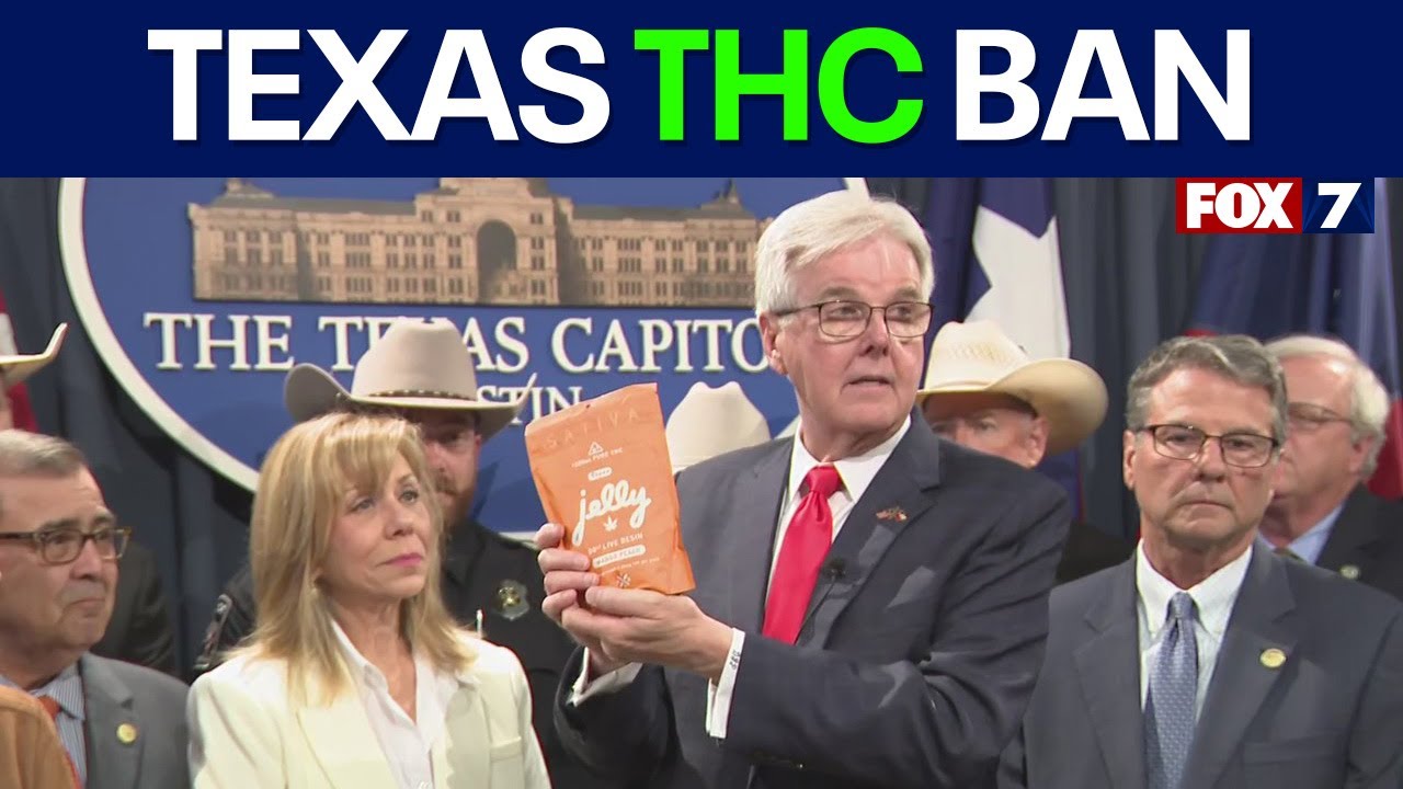 Lt. Gov. Dan Patrick on THC ban in Texas: FULL
