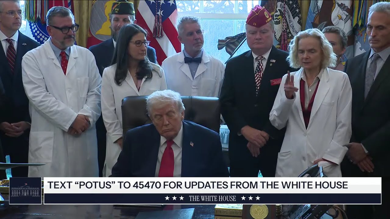 President Trump Signs an Executive Order, Dec. 18, 2025