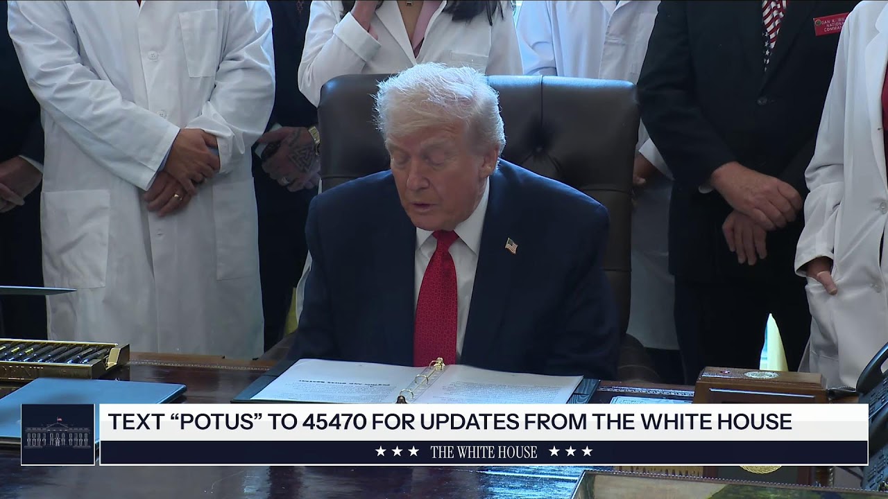 President Trump Signs an Executive Order, Dec. 18, 2025