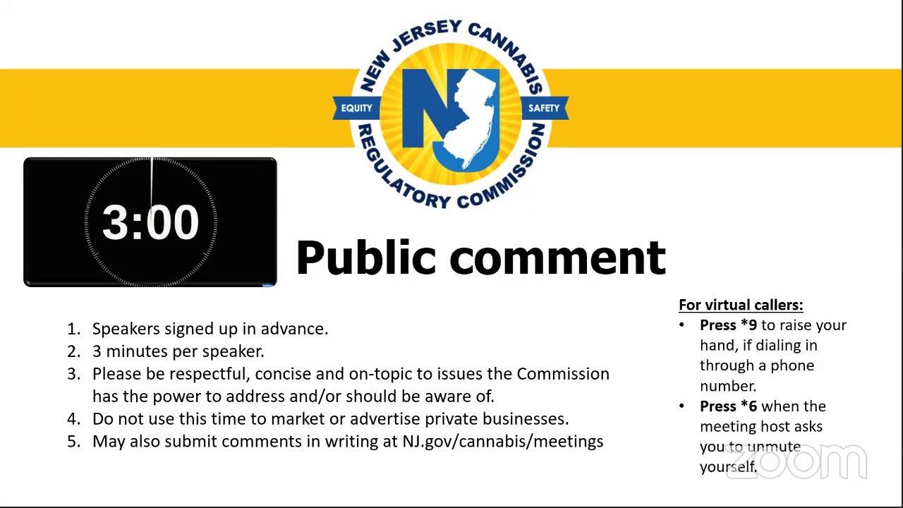 NJ-CRC Public Meeting - July 15, 2025