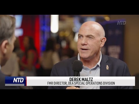NTD Capital Report with retired DEA Special Agent in Charge Derek Maltz at TPUSA on 121623