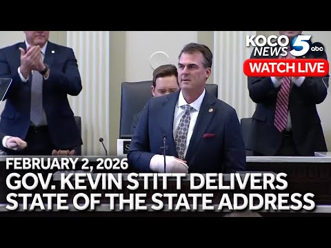 Gov. Kevin Stitt delivers his final State of the State address