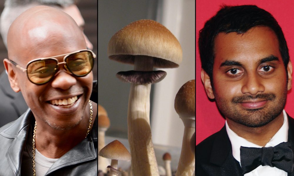 Dave Chappelle And Aziz Ansari Took Magic Mushrooms To Celebrate Comedy Award Marijuana Moment