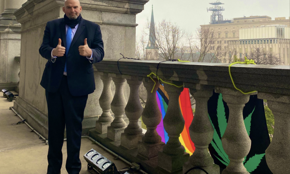 photo of Top Pennsylvania Official Restores Marijuana Flag After GOP Lawmakers Allegedly Got It Removed image