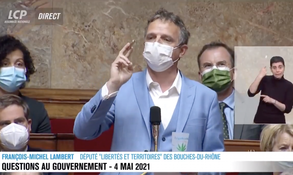 photo of French Lawmaker Displays Marijuana Joint In Parliament As New Report Calls For Legalization image