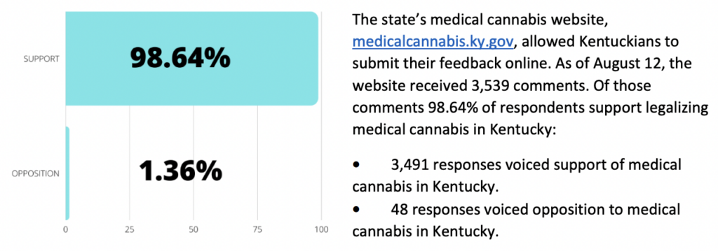 Kentucky Governor Unveils Medical Marijuana Committee Findings, Including Straw Poll Showing 99 Percent Support For Reform
