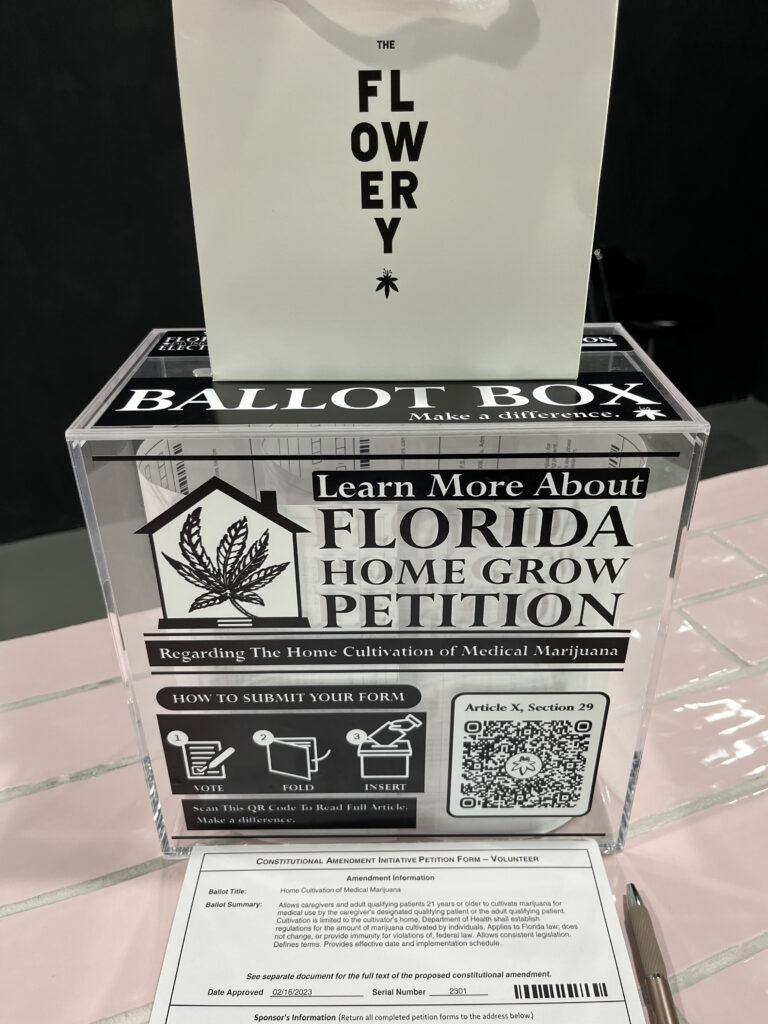 Florida Campaign To Legalize Medical Marijuana Home Cultivation Hopes To Gather A Million Signatures At Dispensaries By January