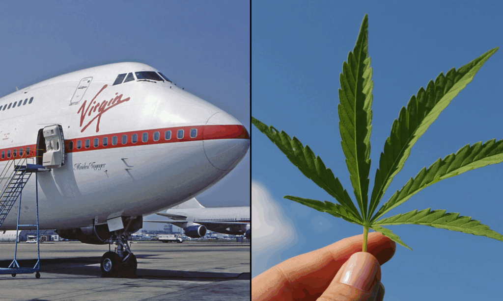 Cannabis Drink Company Deletes Posts Claiming Virgin Atlantic Would Serve THC Sodas On Flights—But There’s No Hard Feelings